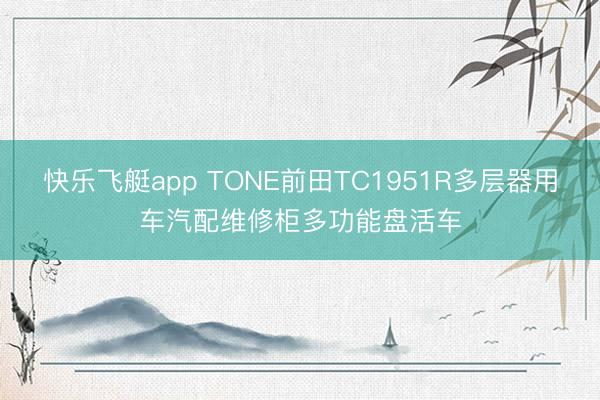 快乐飞艇app TONE前田TC1951R多层器用车汽配维修柜多功能盘活车